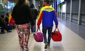 venezolanos con deseo de migrar