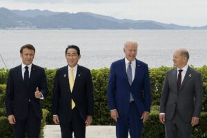 Zelenski llega a Hiroshima y el grupo busca una respuesta común a la "coerción económica" de China