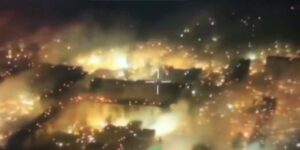 el apocalíptico vídeo con el que Ucrania acusa a Rusia de usar fósforo blanco en Bajmut