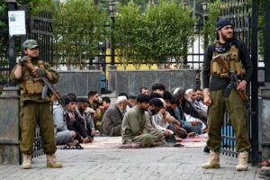 Serguridad talibán en los eventos de la fiesta del cordero