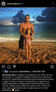 Channing Tatum habló compartió en redes sociales un emotivo mensaje a su hija Everly, con quien ha vivido la experiencia de ser padre soltero. @channingtatum/Instagram