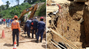 Dos trabajadores pierden la vida tras deslizamiento de tierra en Miranda