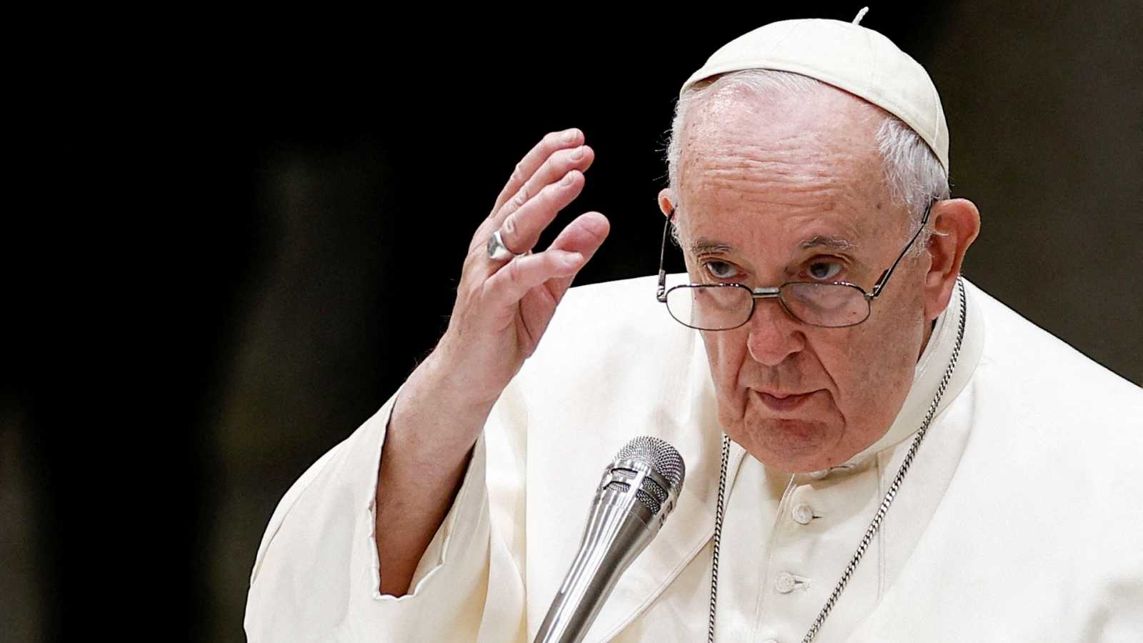 El papa pide, en nombre de Dios, que cese la guerra en Gaza