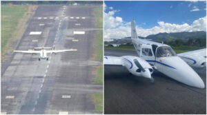 Emergencia en Medellín: avioneta presentó fallas en el aterrizaje - Medellín - Colombia