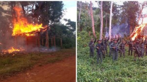 FANB destruyen un campamento vinculado al narcotráfico en Sucre