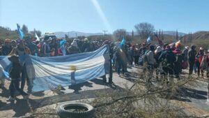Fuertes protestas en una provincia del norte argentino se meten por completo en la agenda electoral