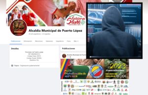 Hackean la página de Facebook de la Alcaldía de Puerto López - Colombia