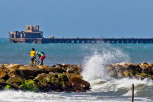 Ideam emitió alerta naranja en la región Caribe por fuertes vientos y oleajes - Barranquilla - Colombia