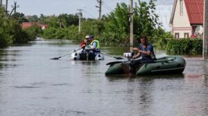 La ONU teme que las inundaciones por la destrucción de la presa de Nova Kajovka puedan prolongarse una semana