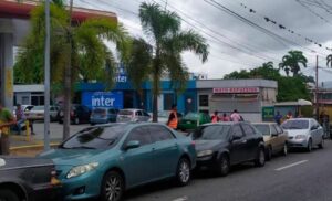Escasez de gasolina en Barquisimeto. Foto: Prensa de Lara