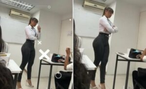La sexy maestra venezolana que causó turbulencias en clases de sobrecargo (VIDEO)