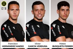 LaLiga Santander: Busquets Ferrer, Garca Verdura y Hernndez Maeso, los tres colegiados que ascienden a Primera