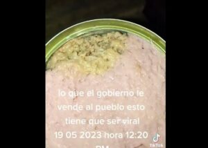 Mortadela enlatada con gusanos, la nueva proteína que viene en los productos que vende el régimen de Maduro (VIDEO) LaPatilla.com