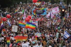 Multitudinario y reivindicativo Desfile del Orgullo en Jerusaln