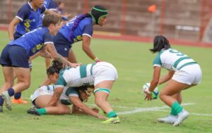 Rugby 7 femenino de Venezuela se cuelga el bronce