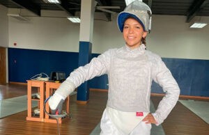 Sablista turmereña Sarah Benítez suma triunfos a punta de espada y corazón