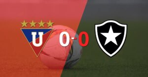 Sin goles, Liga de Quito y Botafogo igualaron el partido