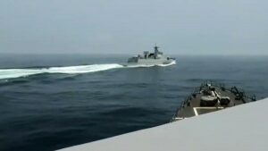 Un nuevo conato de accidente naval militar tensa las relaciones entre China y EEUU