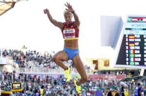 Yulimar Rojas lidera la clasificación mundial con un impresionante salto de 14,96 metros