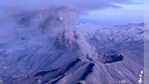 Así se ve el cráter del volcán Ubinas en Perú | Video