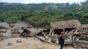 Avalancha deja 11 muertos y varios desaparecidos en el centro de Colombia