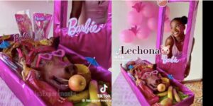 Barbie: lechona en caja de Barbie se posesiona en Medellín - Medellín - Colombia