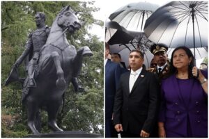Carmen Meléndez y Pedro Tellechea se fueron de paseo a Rusia para presenciar inauguración en Moscú de estatua ecuestre de Simón Bolívar (+Fotos)