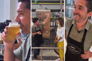 Conoce al venezolano ‘crack’ de la cerveza que causa revuelo en Málaga produciendo su propio producto en una fábrica hecha por él (+Video)