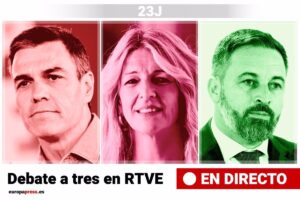 Debate RTVE | Directo: Sánchez y Díaz cargan contra la ausencia de Feijóo