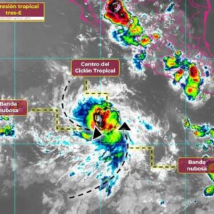 Depresión tropical Tres-E podría evolucionar a la Tormenta Tropical Calvin en el Pacífico