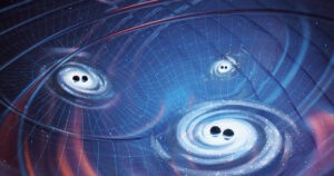 Detectan por primera vez un fondo de ondas gravitatorias que podría venir de agujeros negros supermasivos