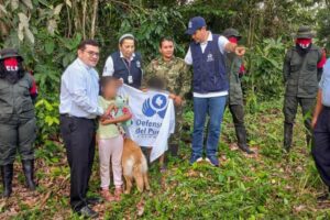 El ELN deja en libertad a la militar colombiana que haba secuestrado junto a sus dos hijos