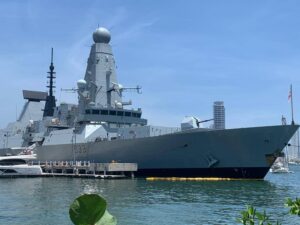 El barco de guerra más poderoso del Armada Inglesa está de visita en Cartagena - Otras Ciudades - Colombia