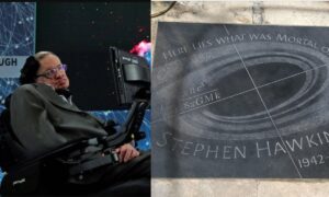 El misterioso mensaje tallado en la lápida de Stephan Hawking - Gente - Cultura