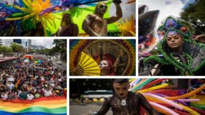 #EnFotos Comunidad LGTBI+ celebró en calles de Caracas