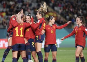 España selló su pase a los octavos con goleada ante Zambia
