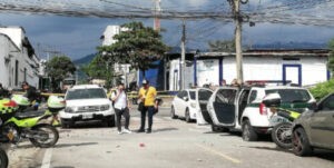 Explosión en estación policial de Bucaramanga deja cinco heridos