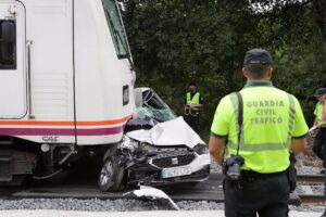 Fallece un segundo joven tras el siniestro entre un tren y un coche en Lugo
