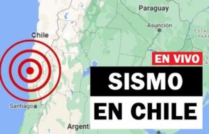 Fuerte temblor de 5,6 sacude a Chile