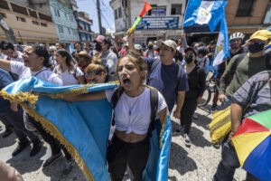 Guatemala vive uno de sus momentos más tensos políticamente en el presente siglo