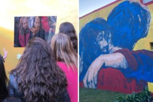 Inauguran en Buenos Aires un mural en honor a las víctimas de la represión en Venezuela (+Fotos)