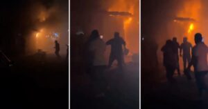 Incendio en bar de Sonora dejó 11 muertos y cuatro heridos | VIDEO