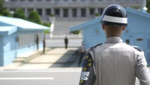 La fortificada frontera entre las dos Coreas que un soldado estadounidense atravesó hacia el Norte