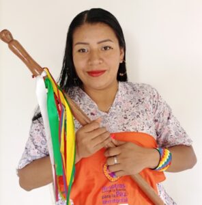 La líder indígena Aura Garcia va por el Concejo de Ricaurte