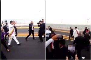 Lo que le gritaron al gobernante mientras caminaba por Maracaibo (le dejó el pelero a Cilita) (+Video)