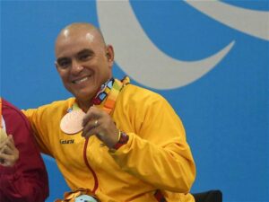 Moisés Fuentes, paralímpico sancionado por prueba antidoping - Santander - Colombia