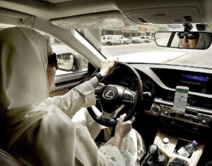 Mujeres saudes al volante de sus derechos y con muchos kilmetros por recorrer