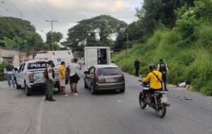 Par de motorizados murieron en accidentes en Güigüe y Guacara 