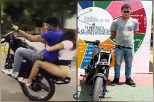 Polimiranda actúa ante el video viral de acrobacias en moto en Coro