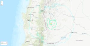 Reportan sismo de magnitud 6,6 en la provincia de Neuquén, Argentina